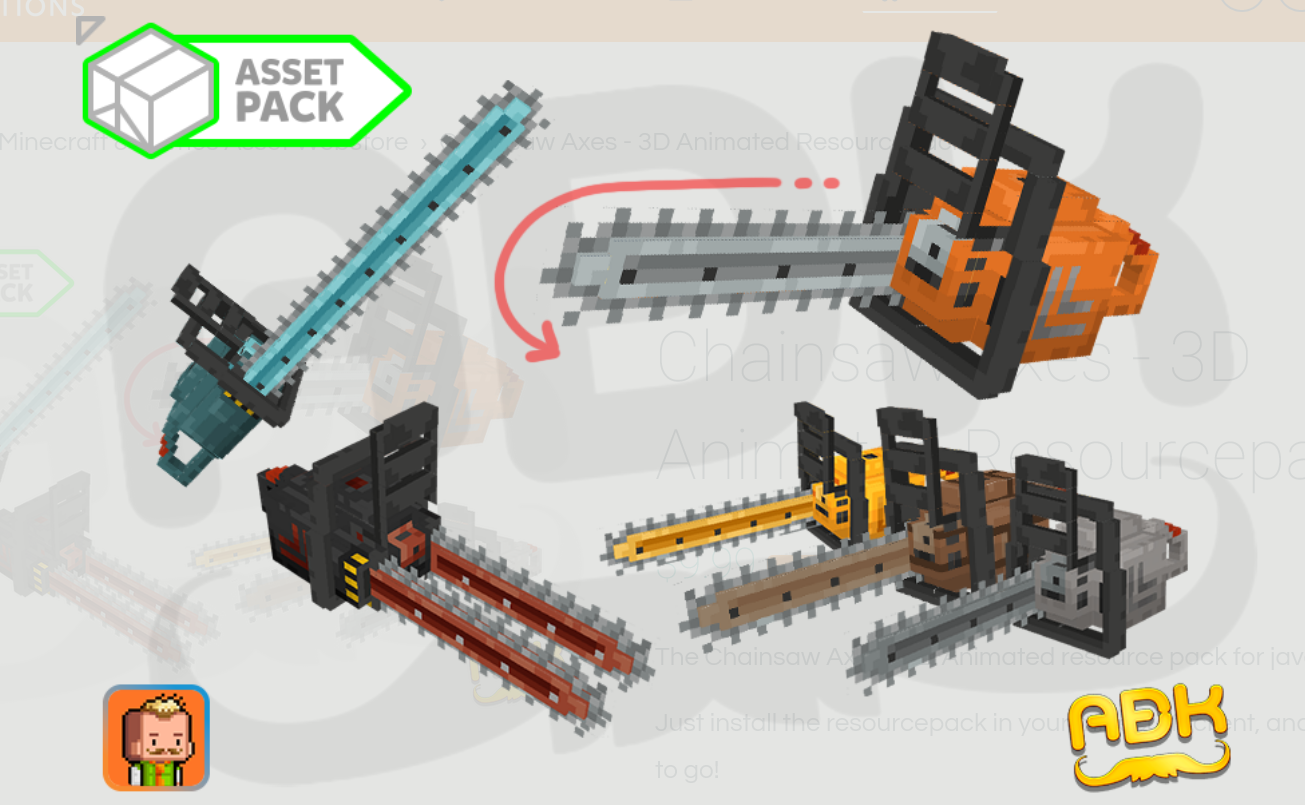 Screenshot 2023-12-17 at 13-16-03 Chainsaw Axes - 3D Animated Resourcepack _ ArtsByKev Officia...png