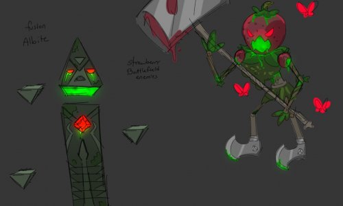 fusionfall strawberry mob concepts