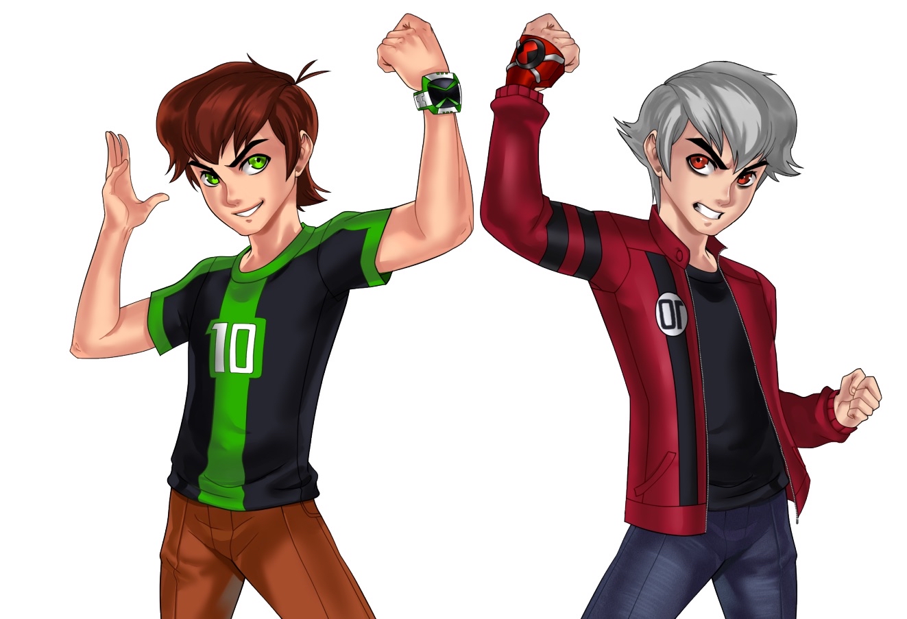 FusionFall Ben 10 & Albedo