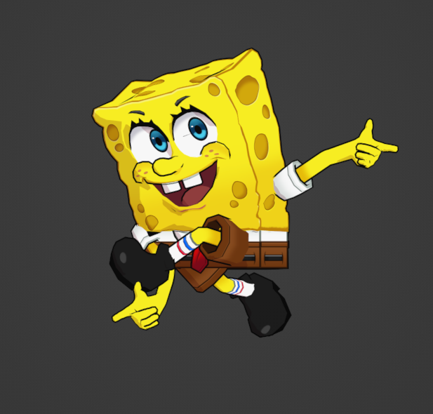 FusionFall Saturday Morning Invasion Spongebob