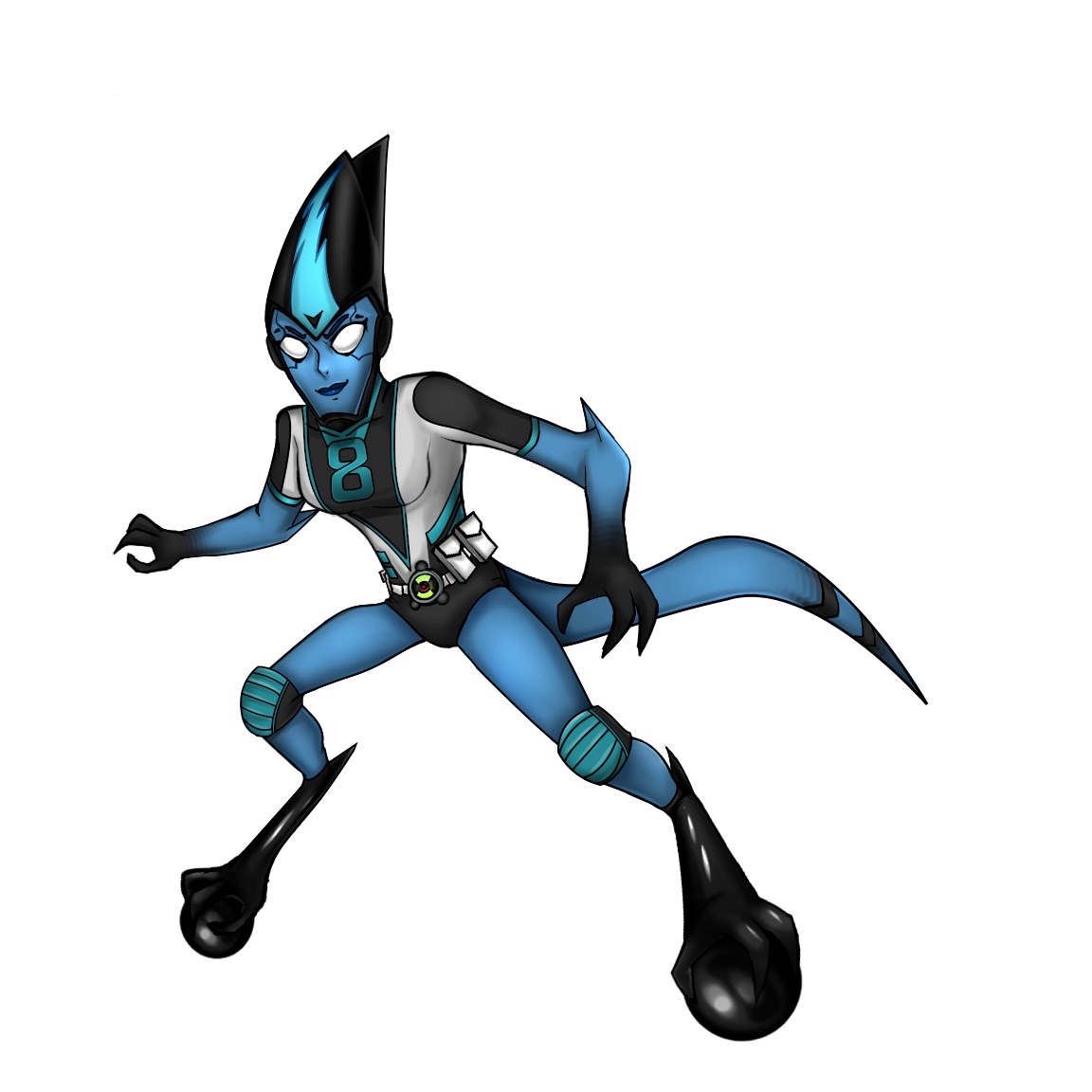 FusionFall Styled XLR8 artwork