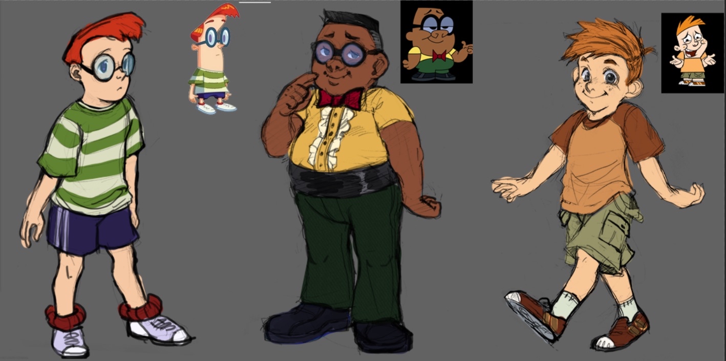 NDA Sketches Colorized
